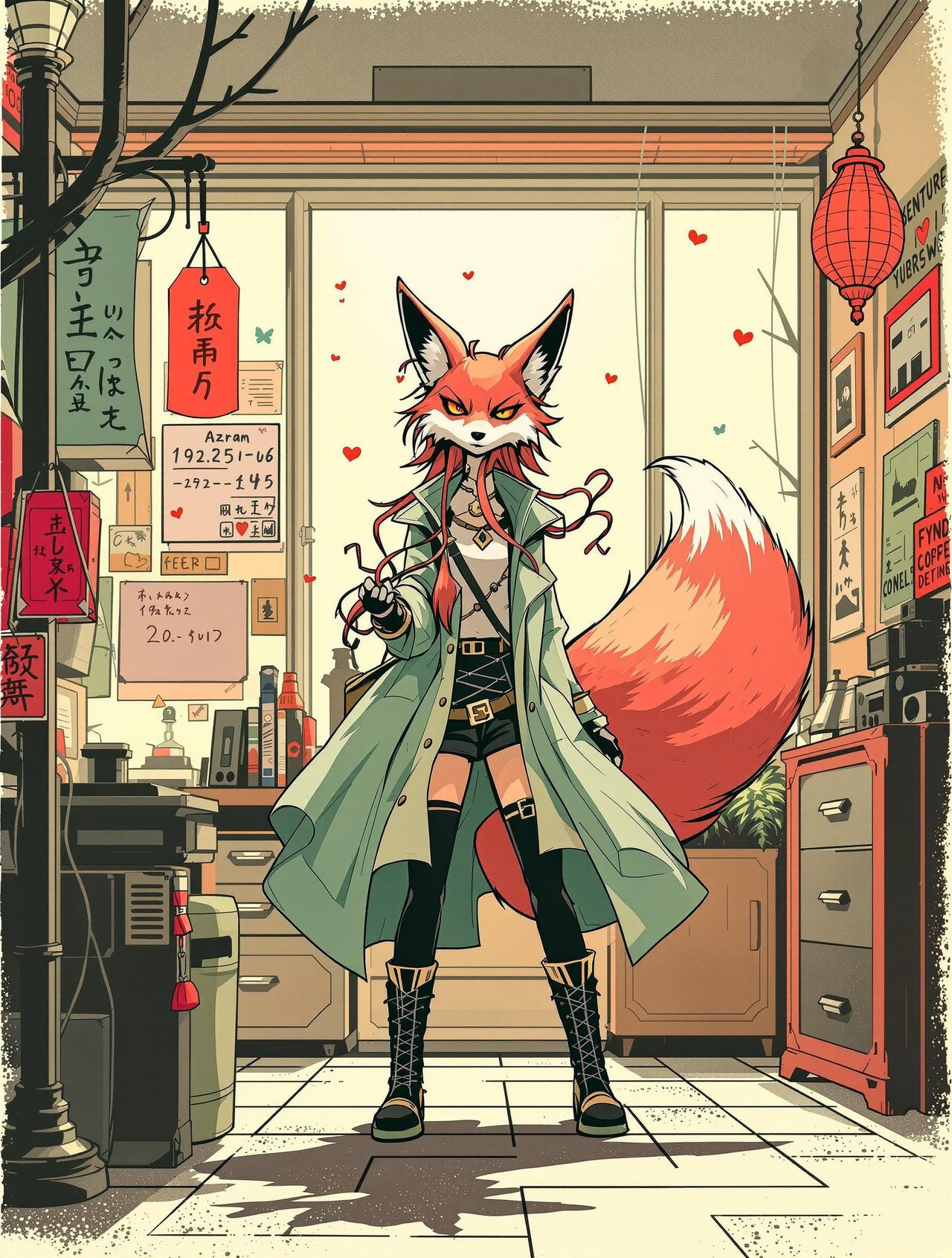 九尾事务所 - 都市奇幻 | 私语漫画 九尾事务所 封面
