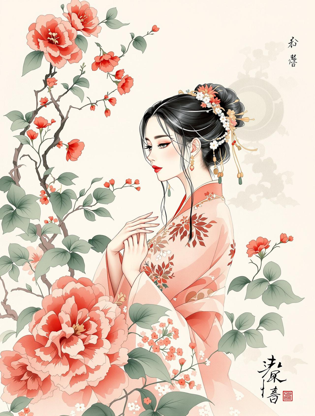 花间辞 - 古风言情 | 私语漫画 花间辞 封面